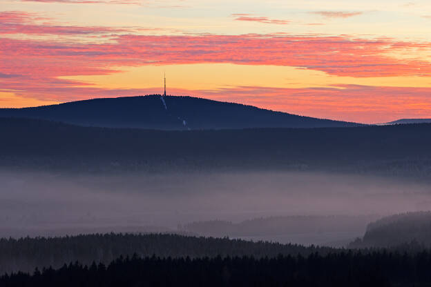 Blick zum Ochsenkopf